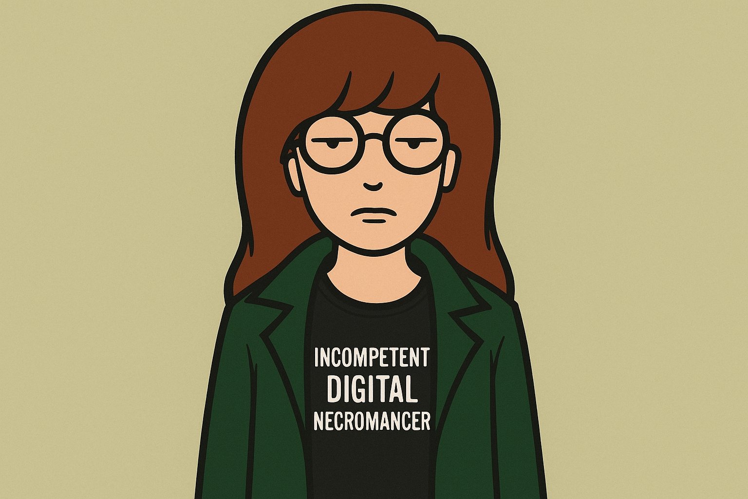 Daria Morgendorffer, Incompetent Digital Necromancer